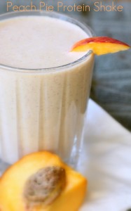 peach pie protein shake 2